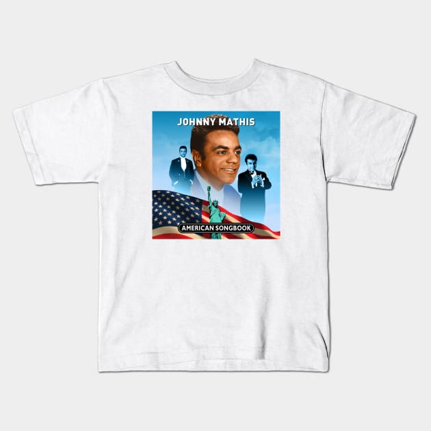 Johnny Mathis - American Songbook Kids T-Shirt by PLAYDIGITAL2020